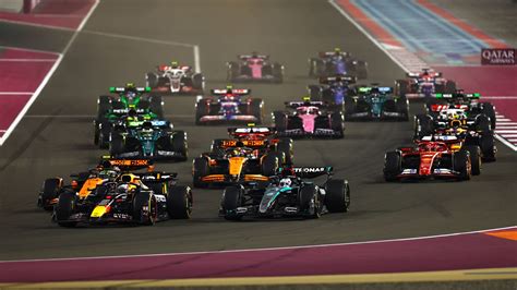 Formula 1 car in parc fermé