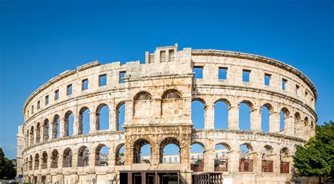 L'Arena di Pola, un anfiteatro romano ben conservato