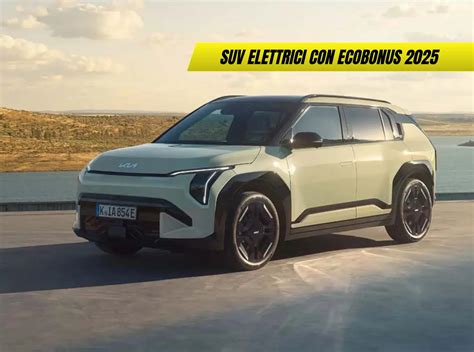 SUV elettrici in ricarica