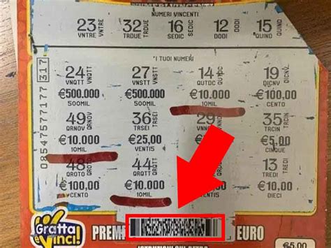Un gratta e vinci vincente