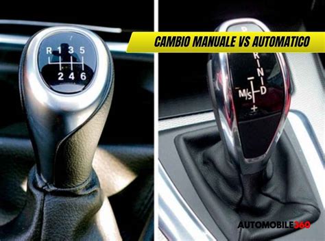 Tendenza del cambio manuale vs automatico nel mercato auto