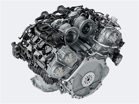 Schema motore V8 biturbo Porsche
