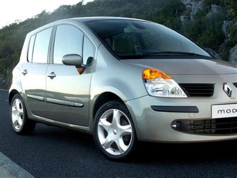 Renault Modus con portellone aperto