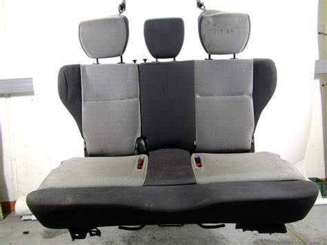 Sedili posteriori ribaltati della Renault Modus