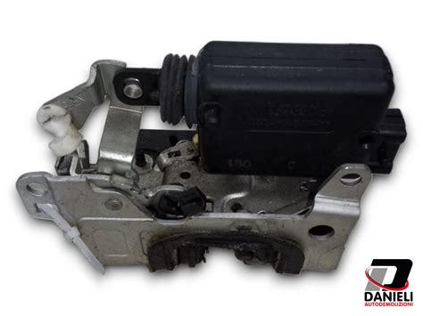Diagramma esploso serratura portellone Renault Modus