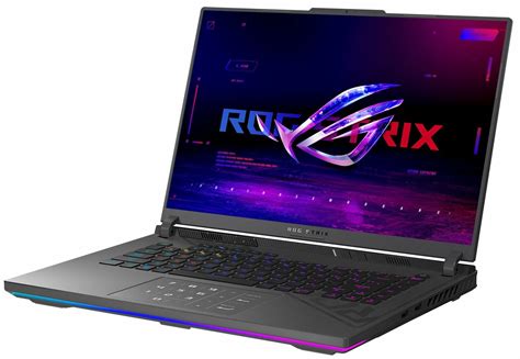 ASUS ROG Strix G16 processore e scheda grafica