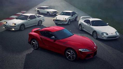 Tutte le generazioni di Toyota Supra