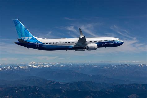 Rappresentazione del Boeing 737 MAX 8 in volo