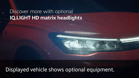 Volkswagen Tiguan frontale con fari a LED HD Matrix IQ.LIGHT