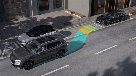 Funzione Park Assist in azione sulla Volkswagen Tiguan