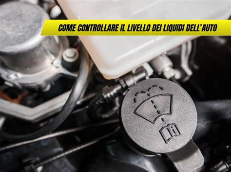 Controllo dei livelli dei liquidi nel vano motore