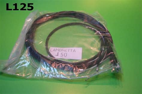 Cavi e guaine manubrio Lambretta J50