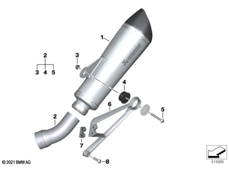 Pacchetto Akrapovic ben imballato pronto per la spedizione