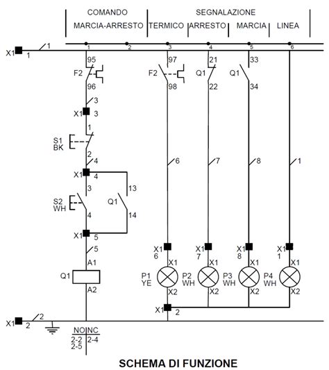 Schema elettrico di un sistema SRS