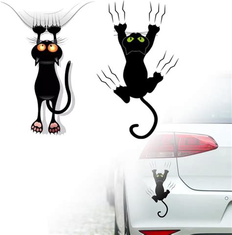 Illustrazione di vari adesivi per auto con temi animali e fuoristrada