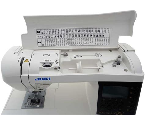 Particolare del crochet rotativo della Juki HZL-G120