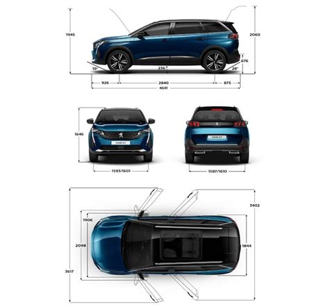 Peugeot 5008 profilo laterale