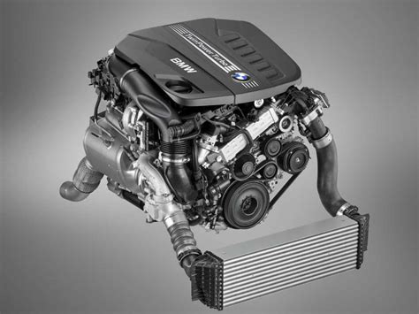 Motore BMW TwinPower Turbo in sezione