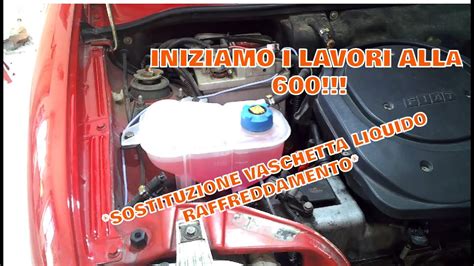 Vaschetta liquido di raffreddamento con tracce di olio