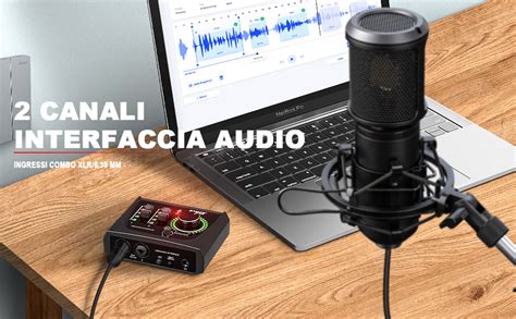 Interfaccia di configurazione audio