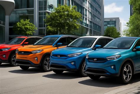 Un parco auto con diverse tipologie di SUV Mitsubishi.