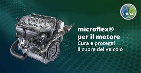 Diagramma del sistema TUNAP microflex® in azione su un motore
