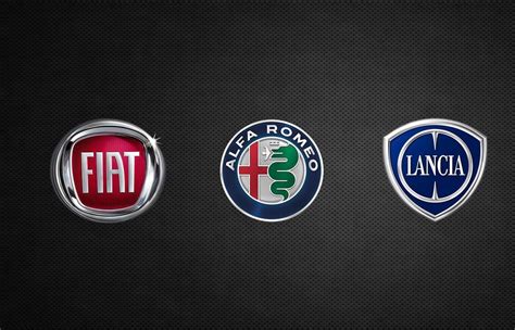 Loghi Alfa Romeo, Fiat, Lancia