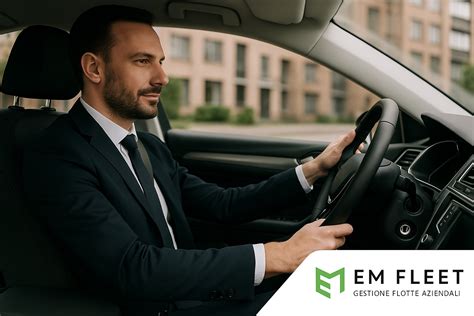 dipendente che riceve le chiavi di un'auto aziendale