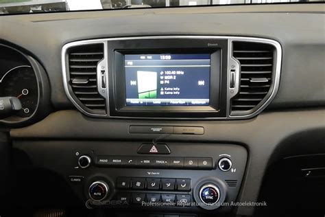 Menu impostazioni navigazione Kia Sportage