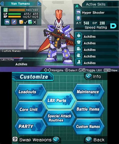 LBX gioco gameplay