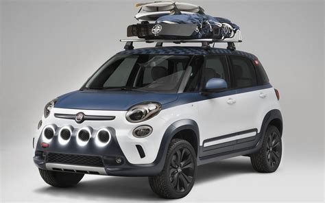 Fiat 500L Trekking con dettagli off-road