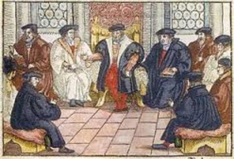 Illustrazione della Dieta di Spira del 1529