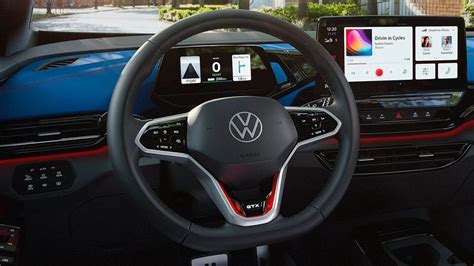 Volante Volkswagen con schermo infotainment