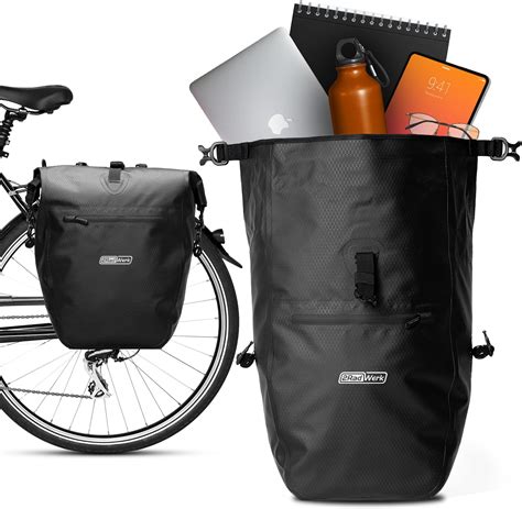 Portapacchi posteriore per bicicletta con borse