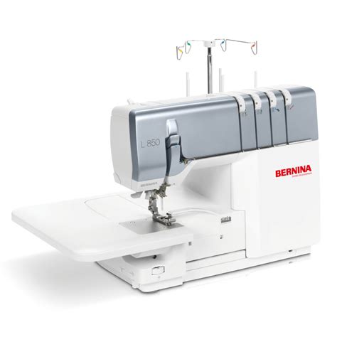 Immagine di una macchina da cucire BERNINA di alta gamma con un logo BERNINA ben visibile