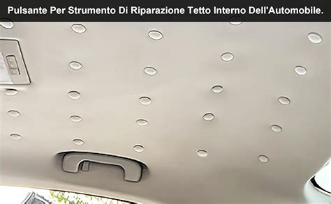 Interno tetto auto con rivestimento rimosso