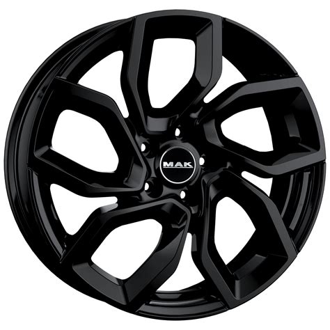 Cerchi in lega MAK Köln Gloss Black con design a 5 razze sdoppiate