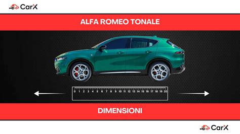 Diagramma che mostra le dimensioni dell'Alfa Romeo GT