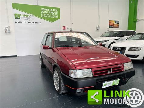 Fiat Uno Turbo i.e. Racing in colore rosso amaranto metallizzato