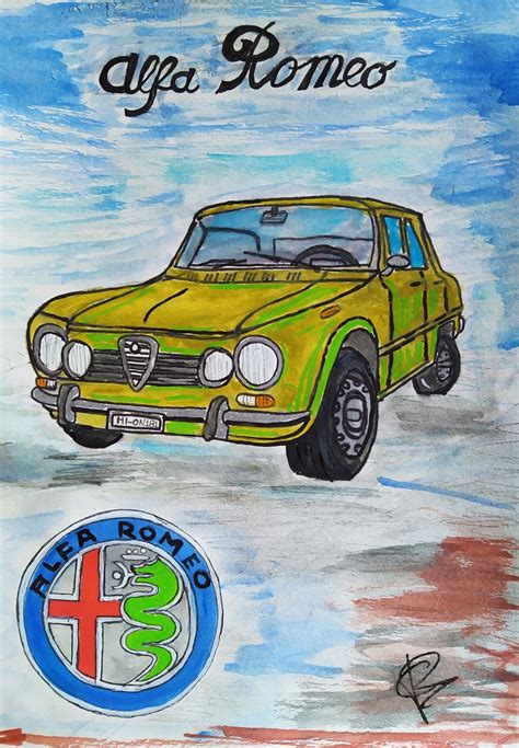 Disegno stilizzato dell'Alfa Romeo 33