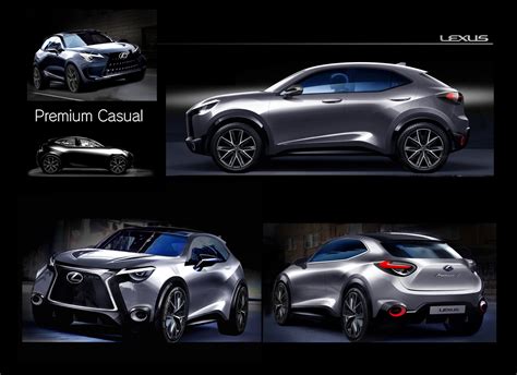 Lexus LBX vista laterale