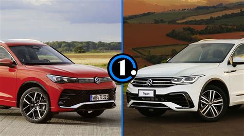 Volkswagen Tiguan e Tiguan Allspace a confronto