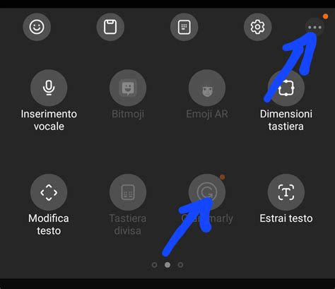 Interfaccia utente smartphone con barra superiore fissa