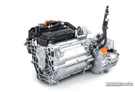 Dettaglio di un motore elettrico E-Tech Renault