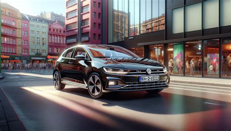 Nuova Volkswagen Polo in un contesto urbano