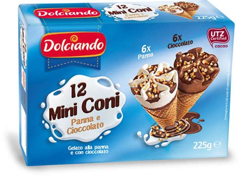 mini coni gelato assortiti