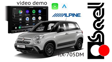Autoradio aftermarket Avison® installata su Fiat 500L