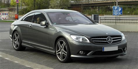 Mercedes-Benz CL 500 evoluzione stilistica
