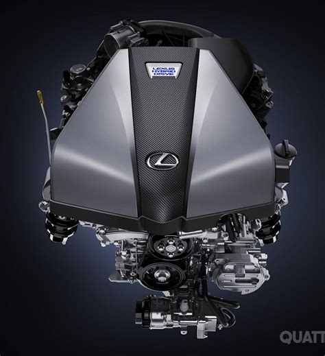schema powertrain ibrido Lexus