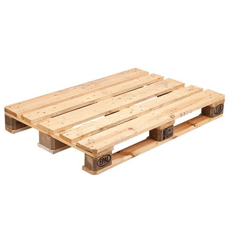Dettaglio di un pallet in legno robusto